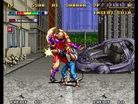 une photo d'Ã©cran de Mutation Nation sur SNK Neo Geo